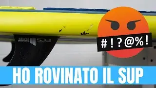 Con un RAIL SAVER questo non sarebbe successo - TEST del Rail Saver RSPro per SUP e Stand Up Paddle