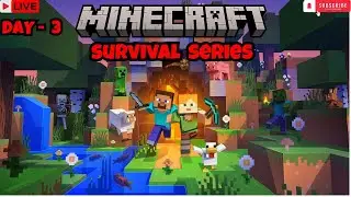 MINECRAFT SURVIVAL DAY 3 | AAJ UNDERGROUND JAENGE MINING SHURU 😅⛏️