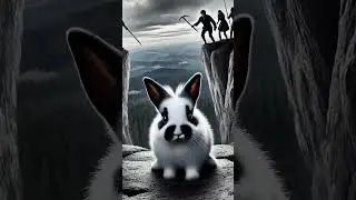 Let's cheer for the little rabbit 🐰 #RabbitRescue #CuteAnimals #AnimalRescue