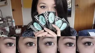 SocielEyes Lashes -Natural Lashes Review & Demo | Asian Eyes