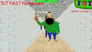 Baldi Can't Stop Laughing (Super Duper Ultra Fast Mode) - Epic Battles