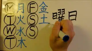 Youbi Kanji Writing