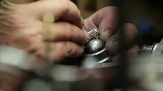 Jeweller Making Diamond Engagement Ring - Australian Diamond Network