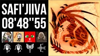 【MHWI】ムフェト・ジーヴァ一撃  08'48''55  誰一人として操虫棍が使えなかった我々の選んだ道とは【モンハン】