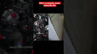 black commando☠️ #military #army #police #specialforces #force #music #remix #song #rap #anime
