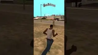 Самая опасная зона в каждой игре GTA #видеоигры #пасхальноеяйцо #игровой #gtasanandreas