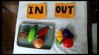Concept of IN and OUT for Nursery Kids
