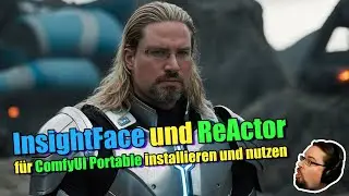 ComfyUI | InsightFace und ReActor für die Portable Version installieren für einfachen Faceswap