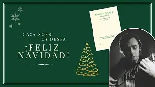 FERNANDO ALONSO interpreta NOCHE DE PAZ (STILLE NACHT) ✨FELIZ NAVIDAD desde CASA SORS!