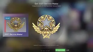 Getting White 2021 Service medal Tier 1 | CSGO