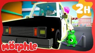 QUICK! REBOOT The Cop Car | Morphle | Moonbug Create