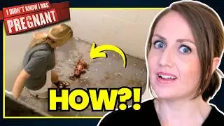 Didn't Know I Was Pregnant While CAMPING (Doctor Reacts)