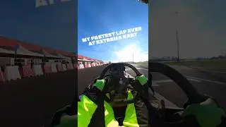my fastest lap ever at extrema kart #rentalkarting #onboard #shorts