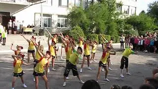 Образцовый ХК ДЖЕРЕЛЬЦЕ г.Павлоград - КРУЧЕ ВСЕХ  -ЛИЦЕЙ День физкультурника