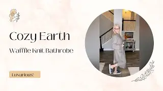 🩶 Cozy Earth Waffle Knit Robe | Luxurious Comfort You&rsquo;ll Love!