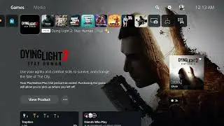 Dying Light 2 - PS5 Dashboard Theme