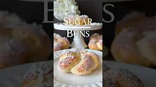 Delicious Sugar Buns Recipe 😍🤍 (in the Caption) #sugar #buns #recipe