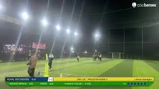 Aman Avengers vs ROYAL DEFENDERS | KARAD MEMON PREMIUM LEAGUE (League Matches) | Live - Karad kopa&hellip;