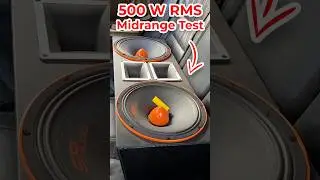 12&rdquo; Midrange Beast | 500W RMS of Clean Power
