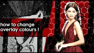 how to change overlay colours (2 different ways) | after effects