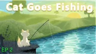 Cat goes fishing Ep 2!?! | This cat is Uhh Fishing