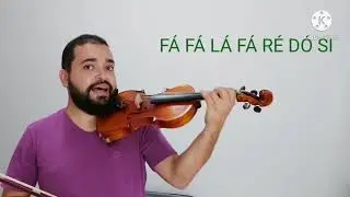 Como tocar PARABÉNS PRA VOCÊ no violino