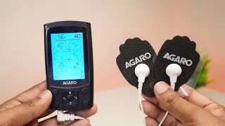 AGARO Dual Channel TENS Massager Unboxing and Review