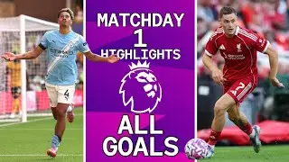 ALL GOALS | Matchday 1 Premier League 25/26 Highlights | As Reijnders shines on debut