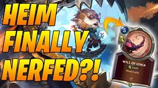 Patch 1.6 MASSIVE NERFS + BUFFS + Spirit Blossom Event  | Legends of Runeterra | Controltheboard