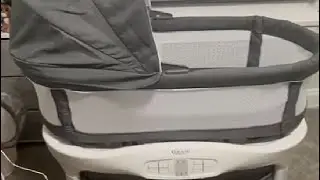 Graco Sense2Snooze Bassinet with Cry Detection Technology Review, GREAT Baby Bassinet   Very STABLE