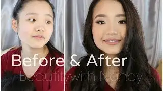 Teen/Prom Makeup Transformation - Before and After