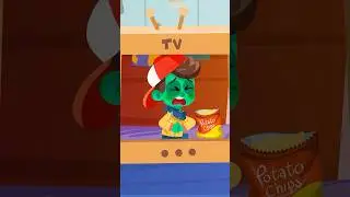 😮See what happens if you eat a lot of chips!🍟 #shorts