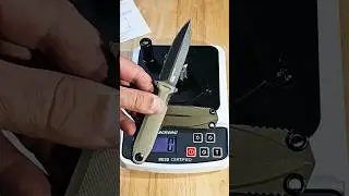 SOG Pentagon FX Covert S35VN G10 Factory Edge Sharp Test #sharpknives #razorsharp