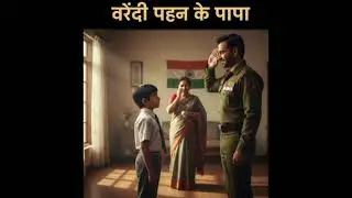 वर्दी पहन के पापा | Emotional Army Family Song | Indian Army Tribute