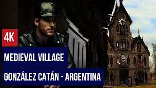 [4K] Discovering a Fairytale/Medieval Village in Argentina: Campanopolis