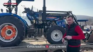 Livrare - Tractor Bizon XD-454 +&icirc;ncărcător frontal.