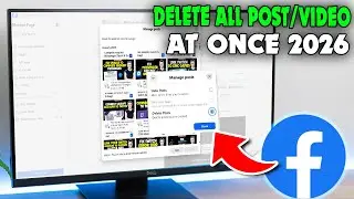 (2026) Как удалить все публикации на странице Facebook?