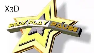 Text on a curved face: Xara 3D animation