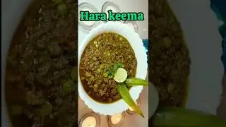 #shorts | Bombay / Mumbai Style Green Keema Pav | Hara keema recipe