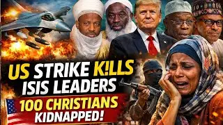 SOKOTO CALIPHATE SHAKEN! US Airstrike K!lls Top ISIS Leaders as Bandits Abduct 100 Christians