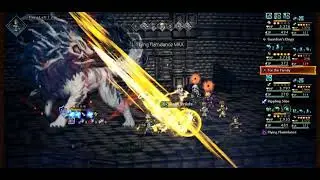 Octopath COTC GEP Elite Tower Floor 1 in 1 attempt (18 turns - sword team)