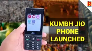 Reliance  launched kumbh jio phone. With latest features related to the kumbh mela 2019.