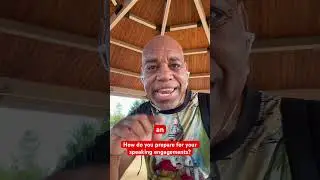 How do you prepare for your speaking engagements? Men&rsquo;s Power Connect - weekly wisdom