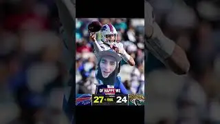 NFL Playoffs: Bills beat the Jaguars in another THRILLER #nfl #football #shorts #bills #jaguars