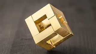 Solving golden ISO CRATE cube.