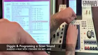 Making a beat start to finish on Akai MPC 4000 with 1Tekneek