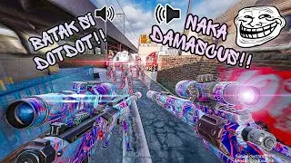 Damascus Dotdot! Acting Like a BOT Then Popping Off with a Sniper | CODM