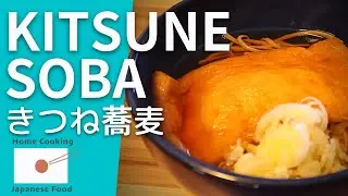 Kitsune Soba【Home Cooking Japanese Food】