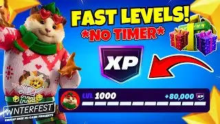 *NO TIMER* Fortnite XP MAP to LEVEL UP FAST in Chapter 7! (WORKS in FORTNITE WINTERFEST) 🤩😱