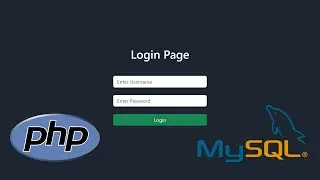 Login Page With Authentication Using PHP & MYSQL